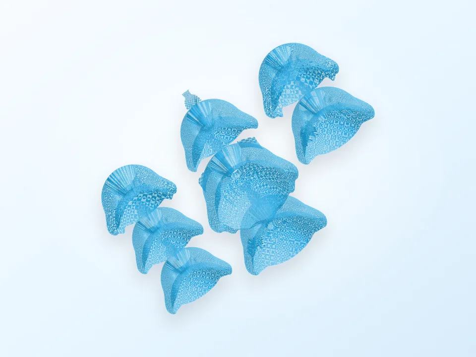 "Braq"  jointed dragon 3D model preview