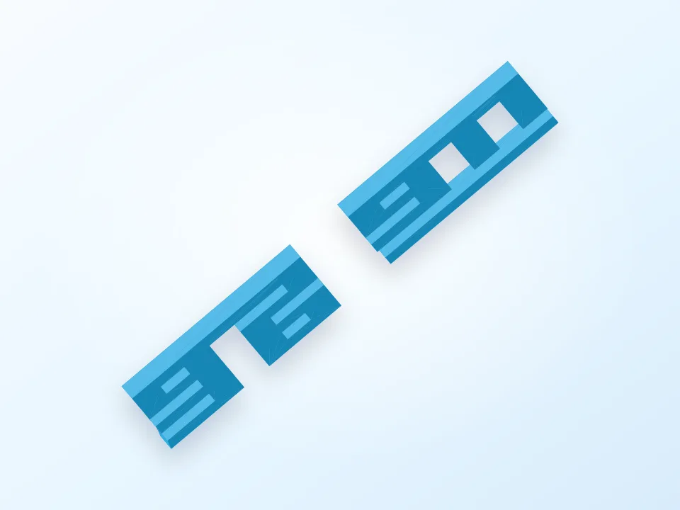 Islam Kufi Art 3D model preview