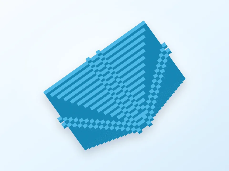 Mayan inspired pyramid 1 3D model preview