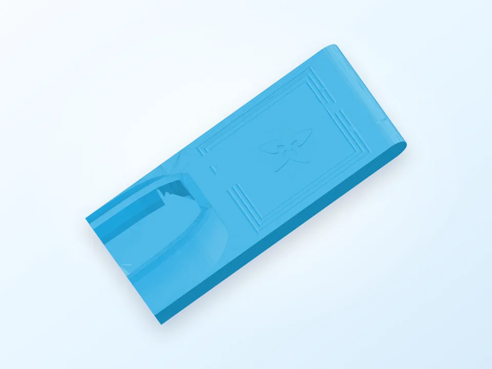 The Adafruit RFID Breakout Board Wand for MakerBot 3D model preview