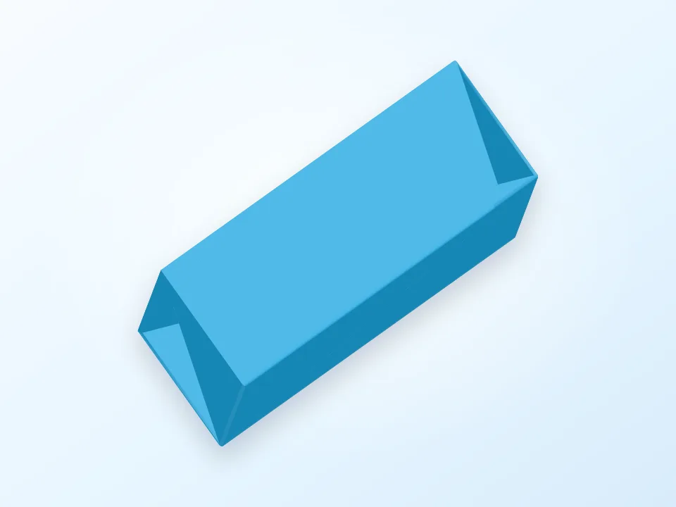 Pink Eraser (model) 3D model preview