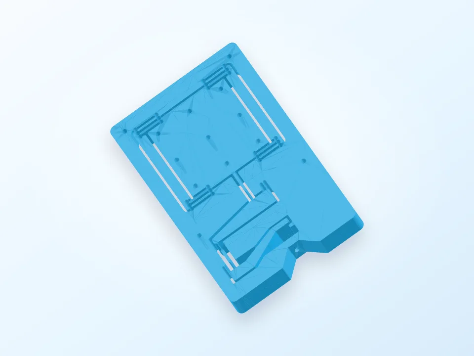 Gelbart Linear Stage 3D model preview