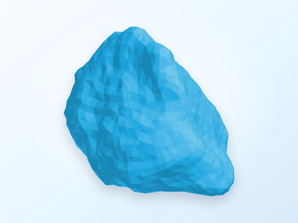Asteroid 6489 Golevka 3D model preview