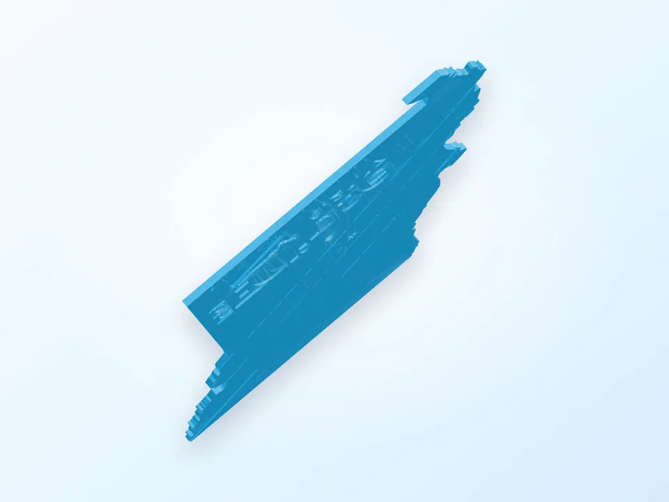 Eclipse 2017 - Missouri 3D model preview