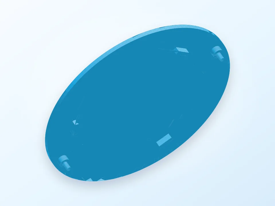 Laser Interferometer Space Antenna (LISA) 3D model preview