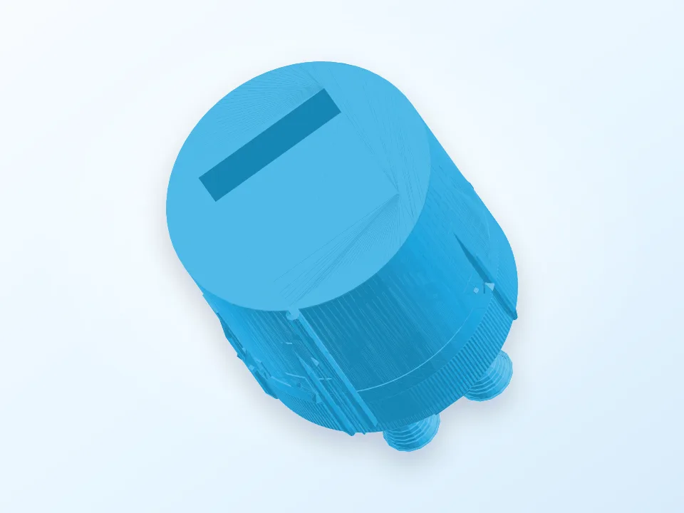 Saturn V - Stage 2 3D model preview