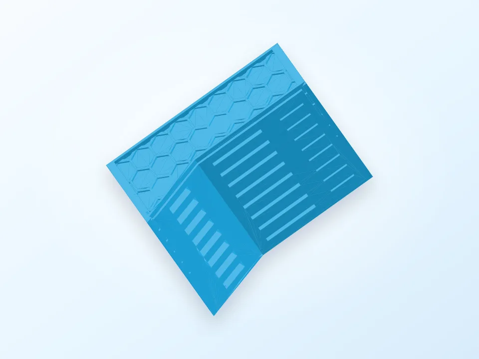 Digital Media Storage Organizer 3D model preview