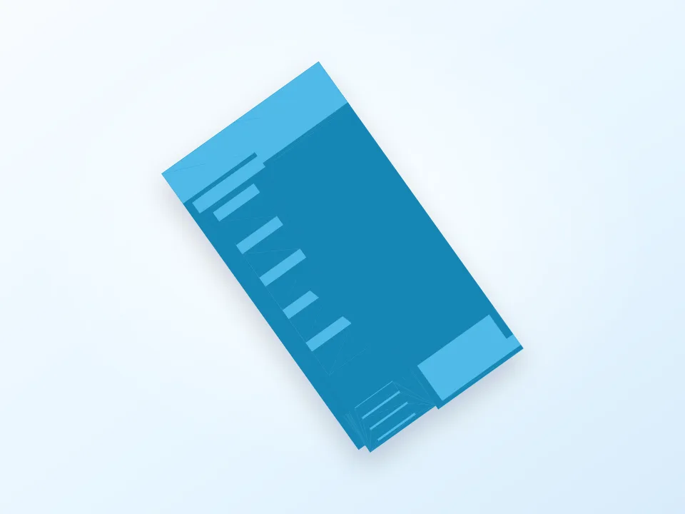 Memory Card Organizer with Tray 3D model preview