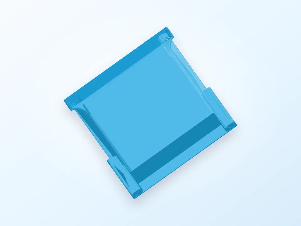 Generated preview of a compact under-desk drawer