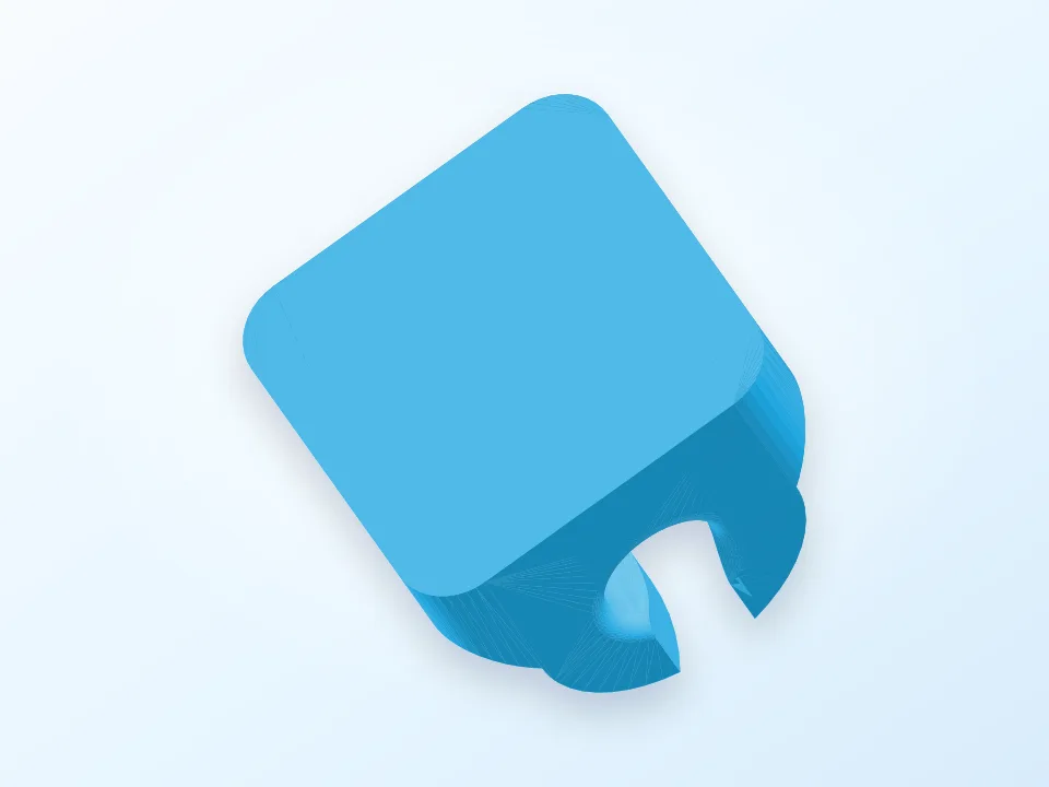 USB Cable Organizer 3D model preview