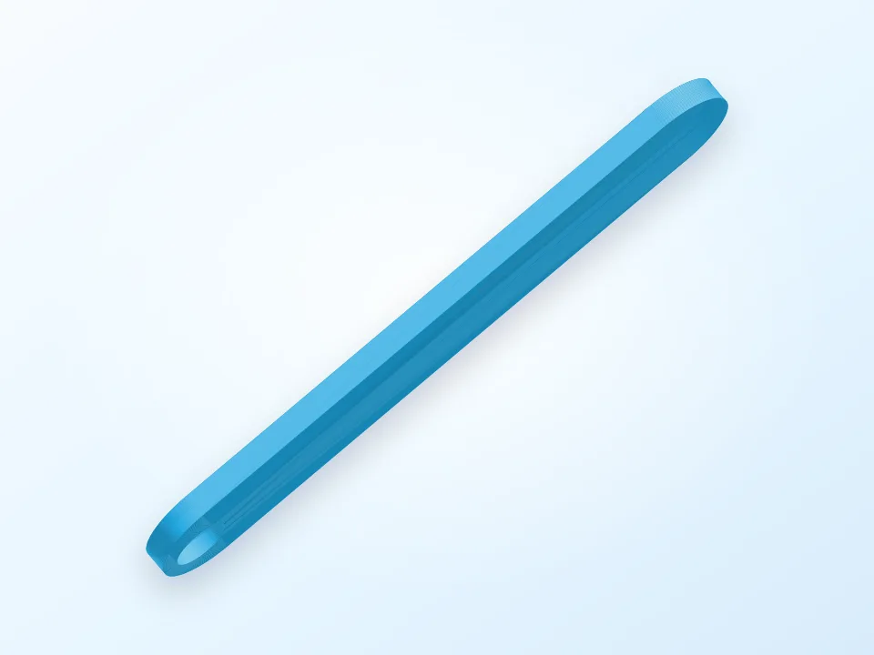 Generated preview of a printable zip-tie label