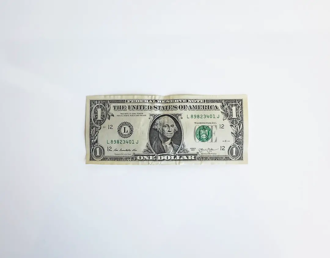 1 U.S. dollar banknote