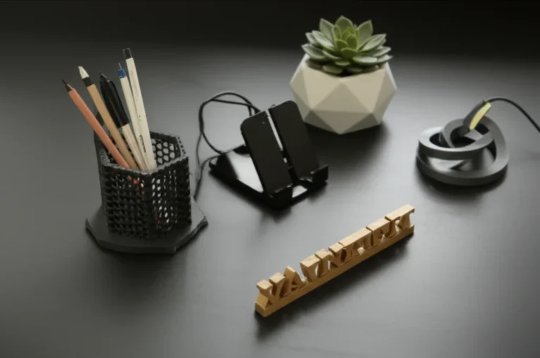 Featured image for 35 Genius Ideas for 3D Printed Items for Home Office Use 2025