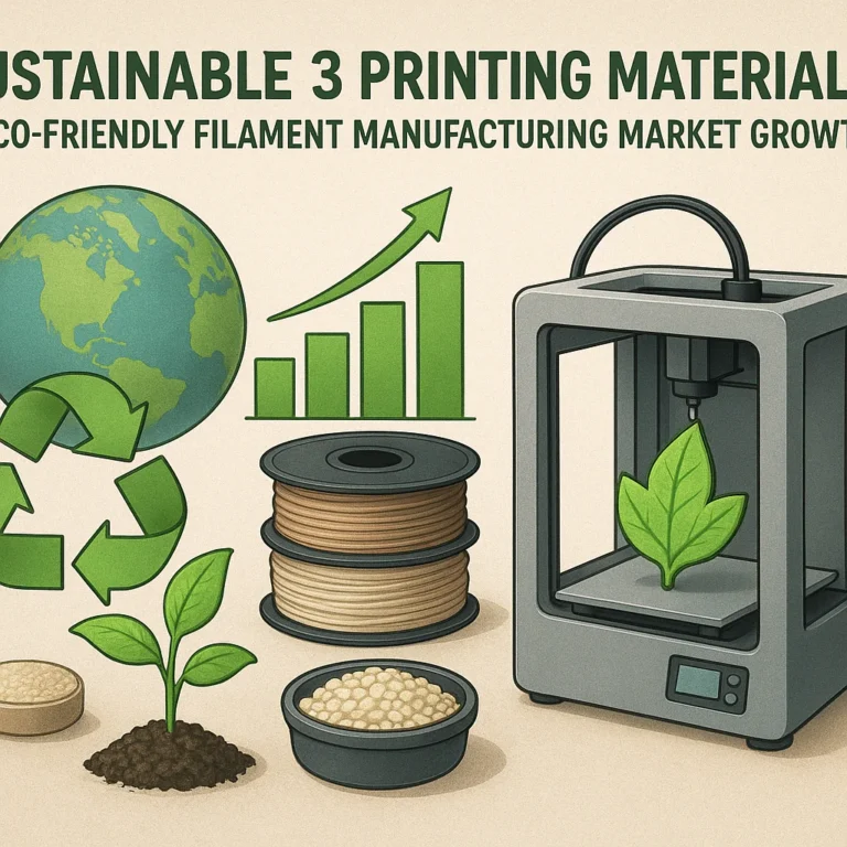 Featured image for Sustainable 3D Printing Materials Market Growth 2026